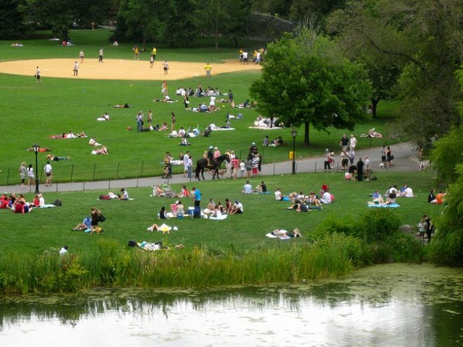 Những công viên xanh ở New York
