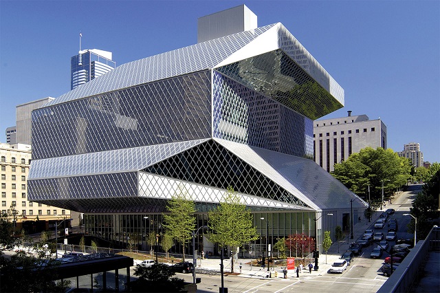 Thư viện Trung tâm điểm đến khám phá kiến trúc tuyệt vời ở Seattle