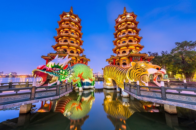 Chiêm ngưỡng kiến trúc ấn tượng của Xuân Thu Các – thành phố Cao Hùng