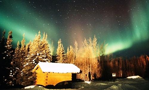 View nhìn đẹp nhất về Northern Lights - Fairbanks, Alaska