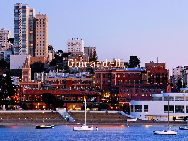 Ghirardelli Square ở thành phố San Francisco, Mỹ