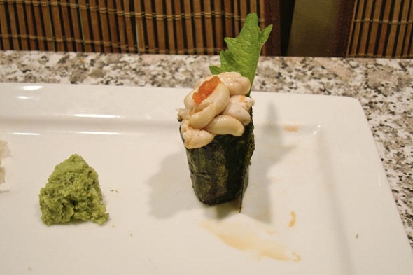 Sushi tinh dịch cá chỉ dành cho những người can đảm