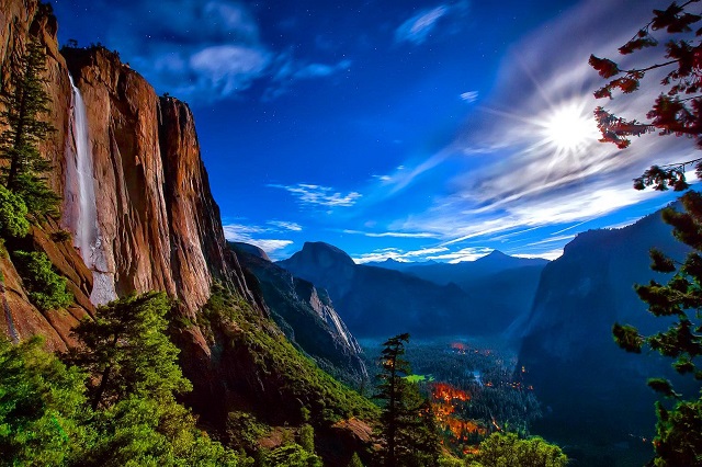 Vườn quốc gia Yosemite, một trong những vườn quốc gia đẹp nhất ở Mỹ