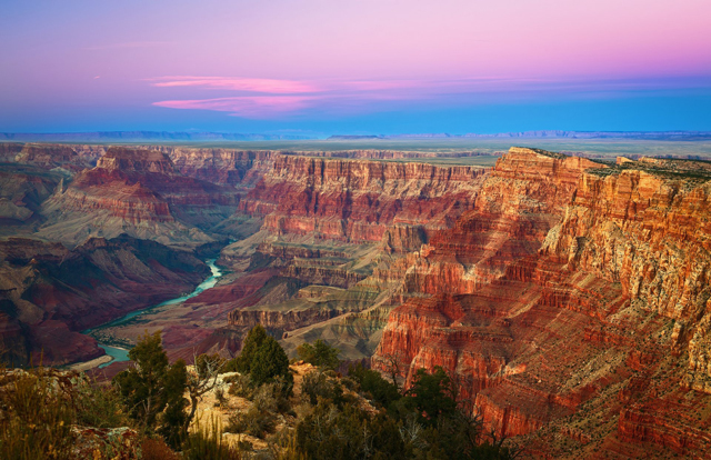 Các hẻm núi khổng lồ kỳ vỹ là nơi được chụp ảnh nhiều nhất tại vườn quốc gia Grand Canyon