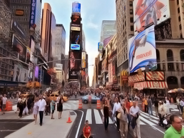 Người dân New York thường chọn đi bộ và họ đi rất nhanh