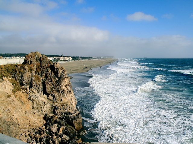 Ocean bãi biển cổ điển đậm chất California ở San Francisco